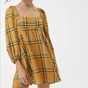 UO Puff Sleeve Dress